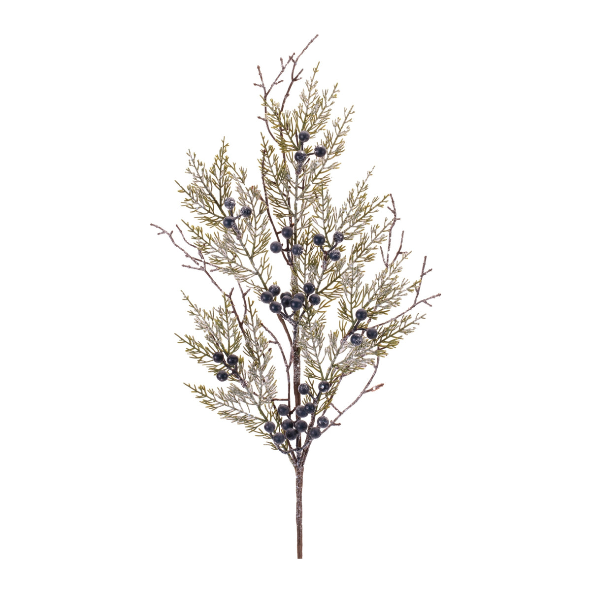 Snow-Frosted Juniper Spray – Set of 2 - view 1
