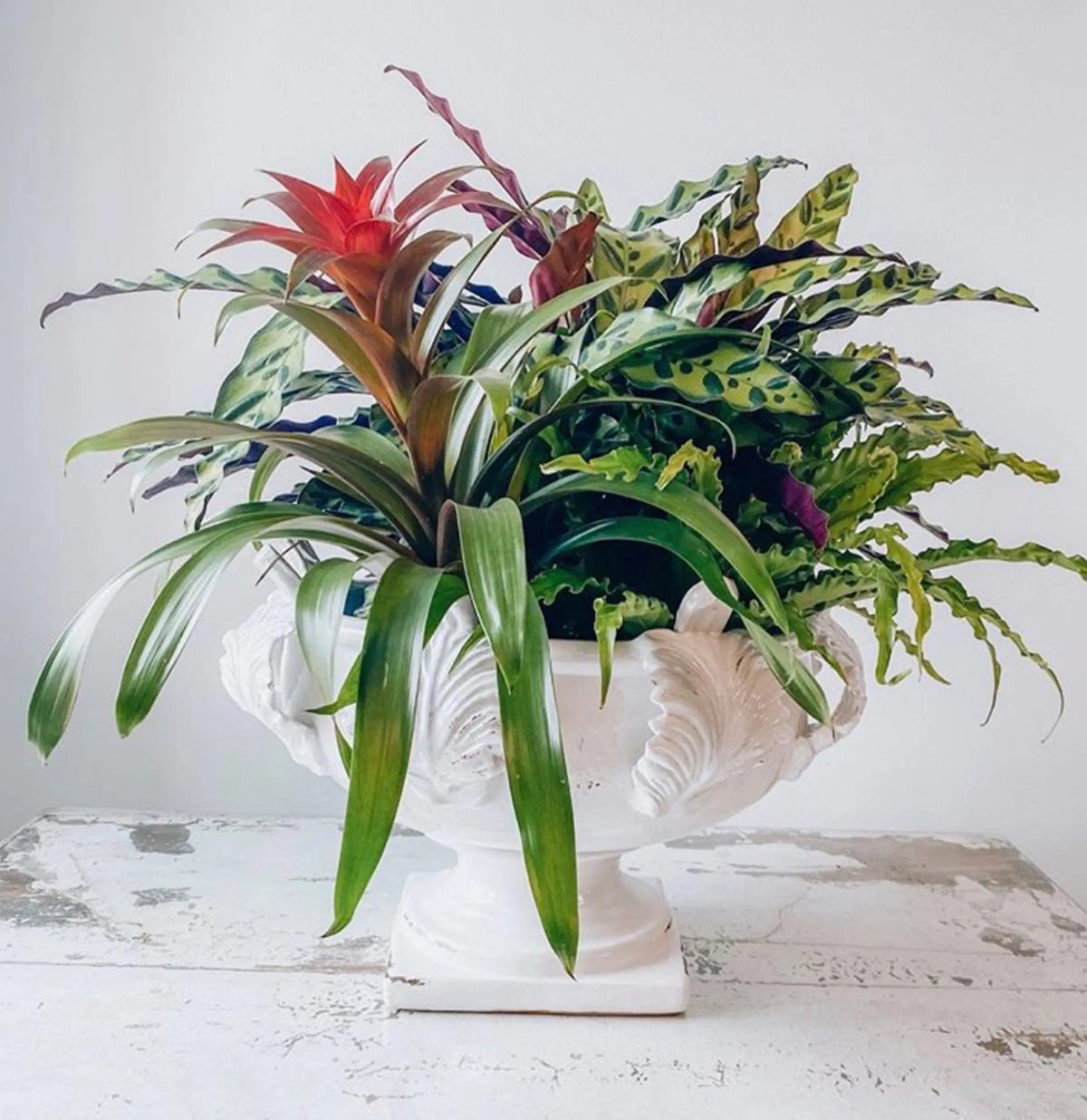 Acanthus Leaf Terracotta Centerpiece Bowl - view 2
