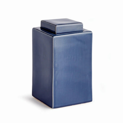 Reactive Glaze Ceramic Lidded Jar