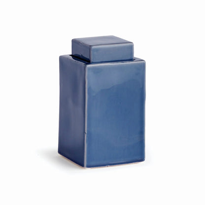 Reactive Glaze Ceramic Lidded Jar
