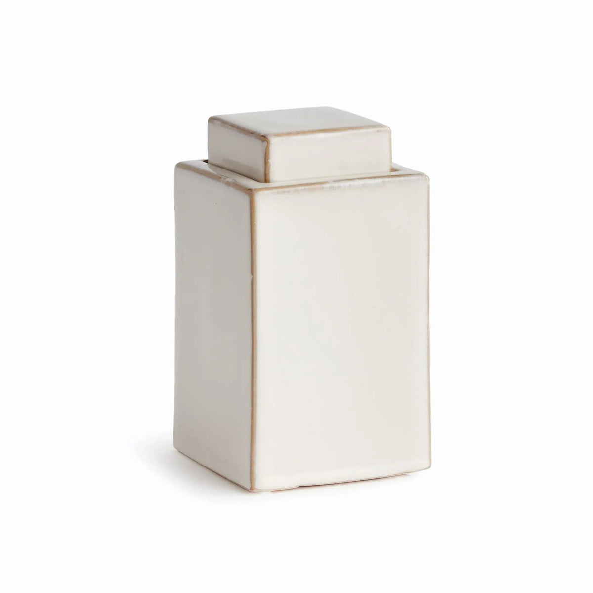Reactive Glaze Ceramic Lidded Jar