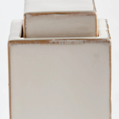 Reactive Glaze Ceramic Lidded Jar - view 36