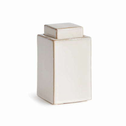 Reactive Glaze Ceramic Lidded Jar - view 32