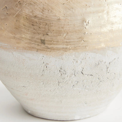Champagne Teardrop Terracotta Vase - view 3
