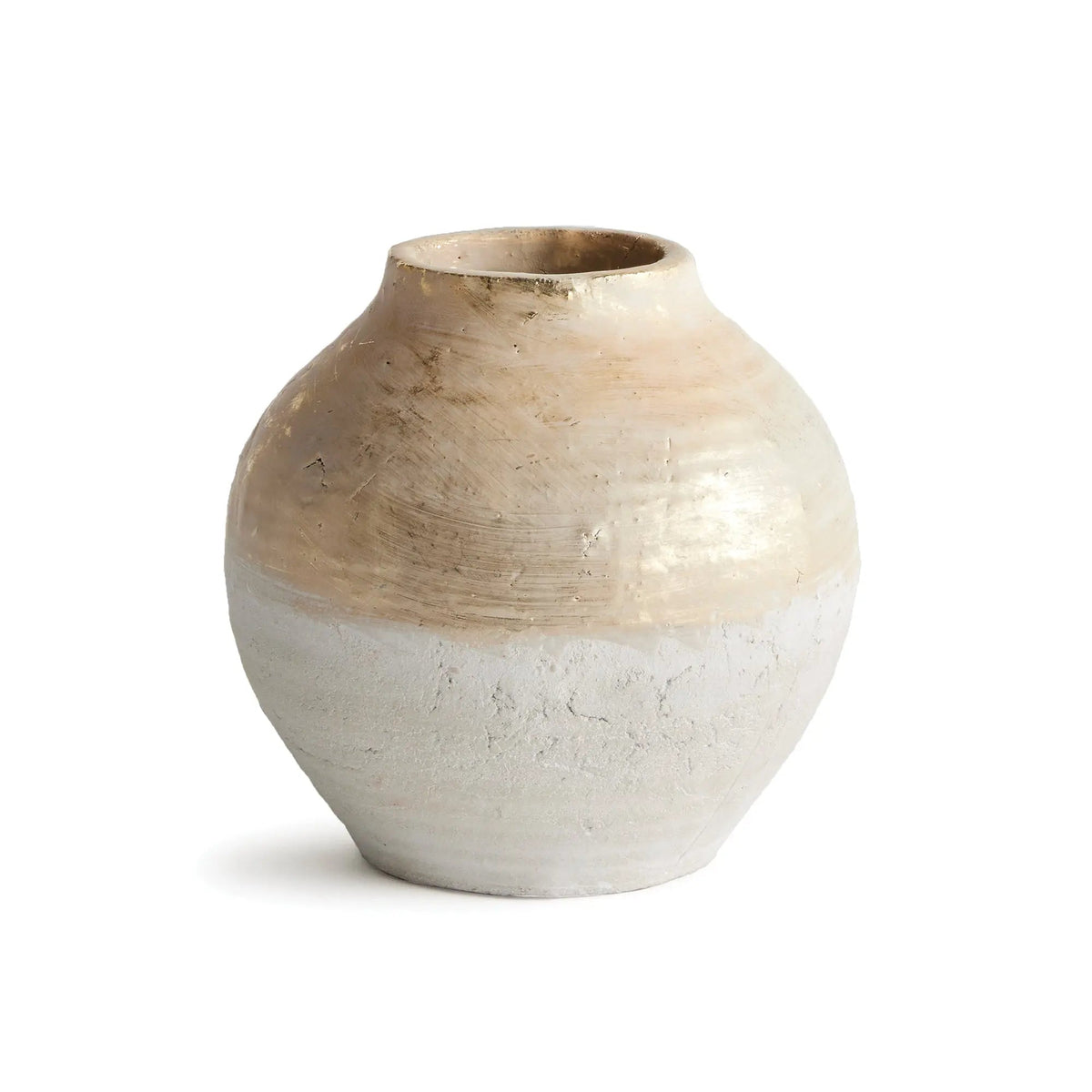 Champagne Teardrop Terracotta Vase - view 1