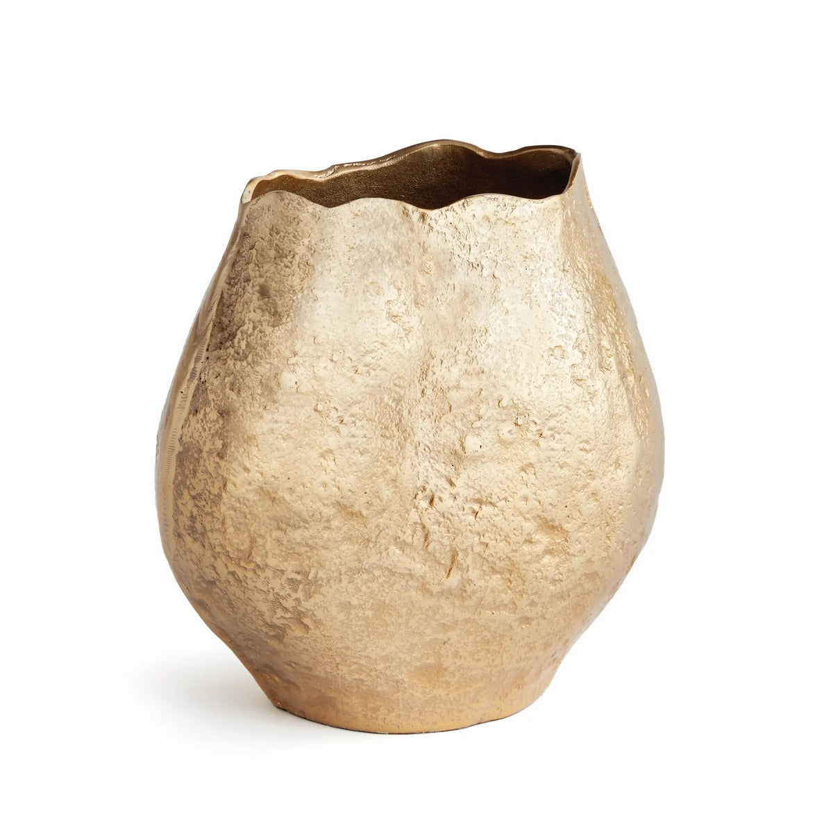 Sand-Cast Aluminum Sculptural Vase - view 16