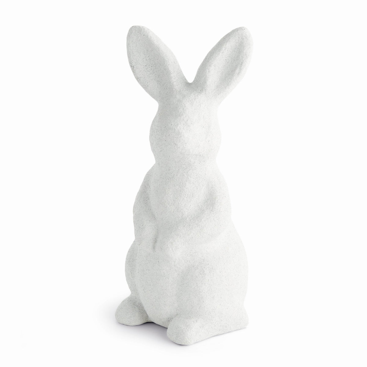 Whitewashed Concrete Standing Rabbit – Large - view 1